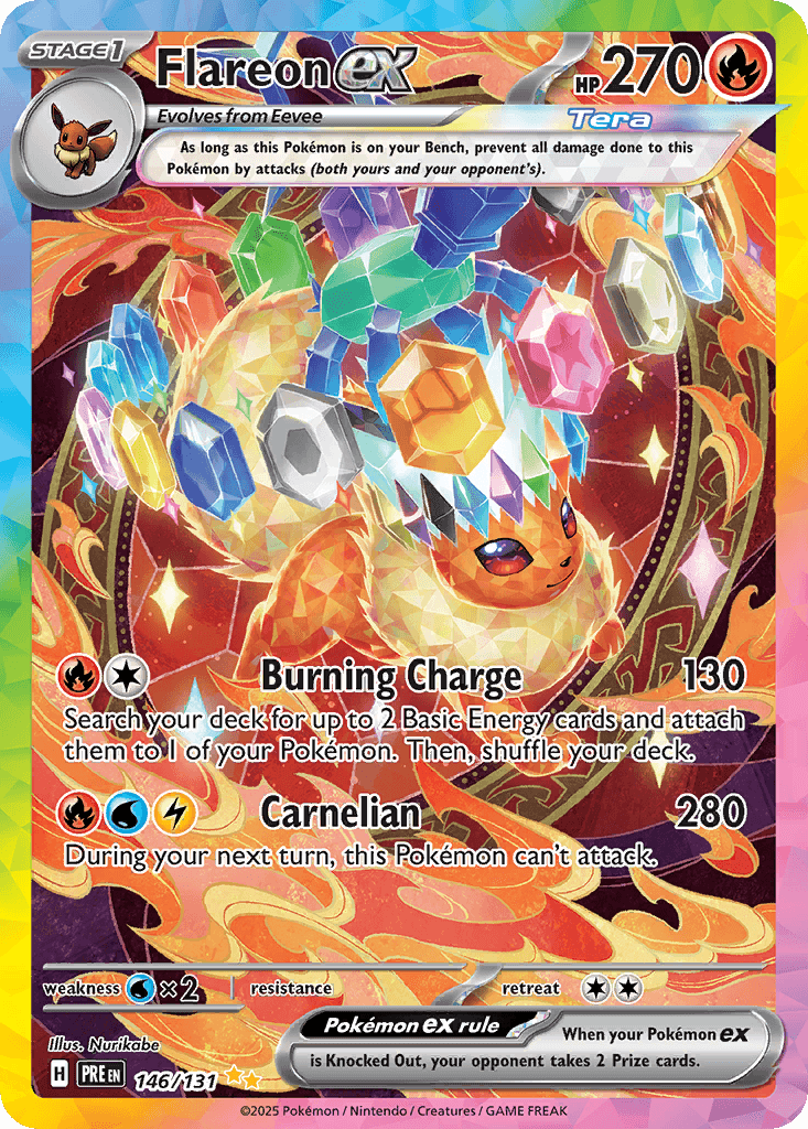 Flareon ex, 146/131, Standard