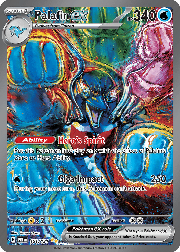 Palafin ex, 151/131, Standard