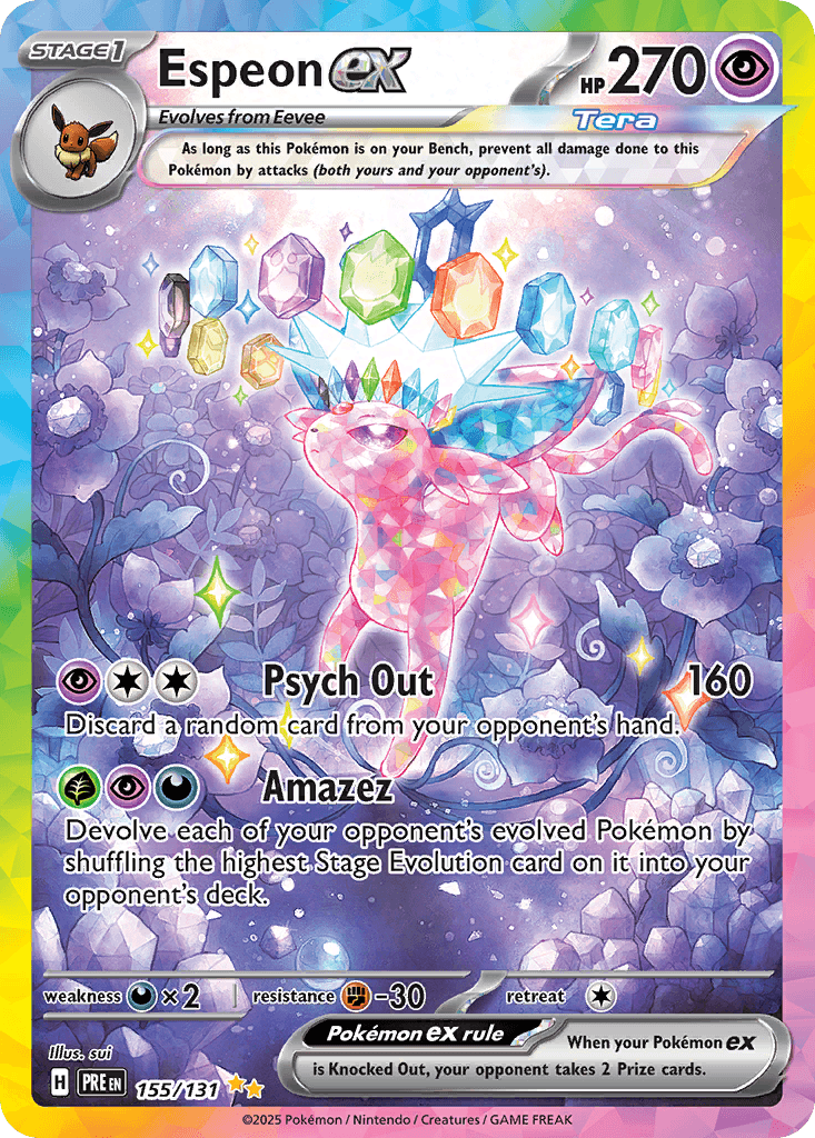 Espeon ex, 155/131, Standard
