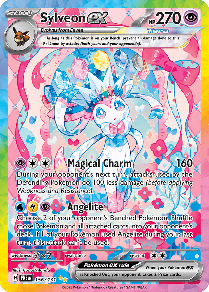 Sylveon ex, 156/131, Standard