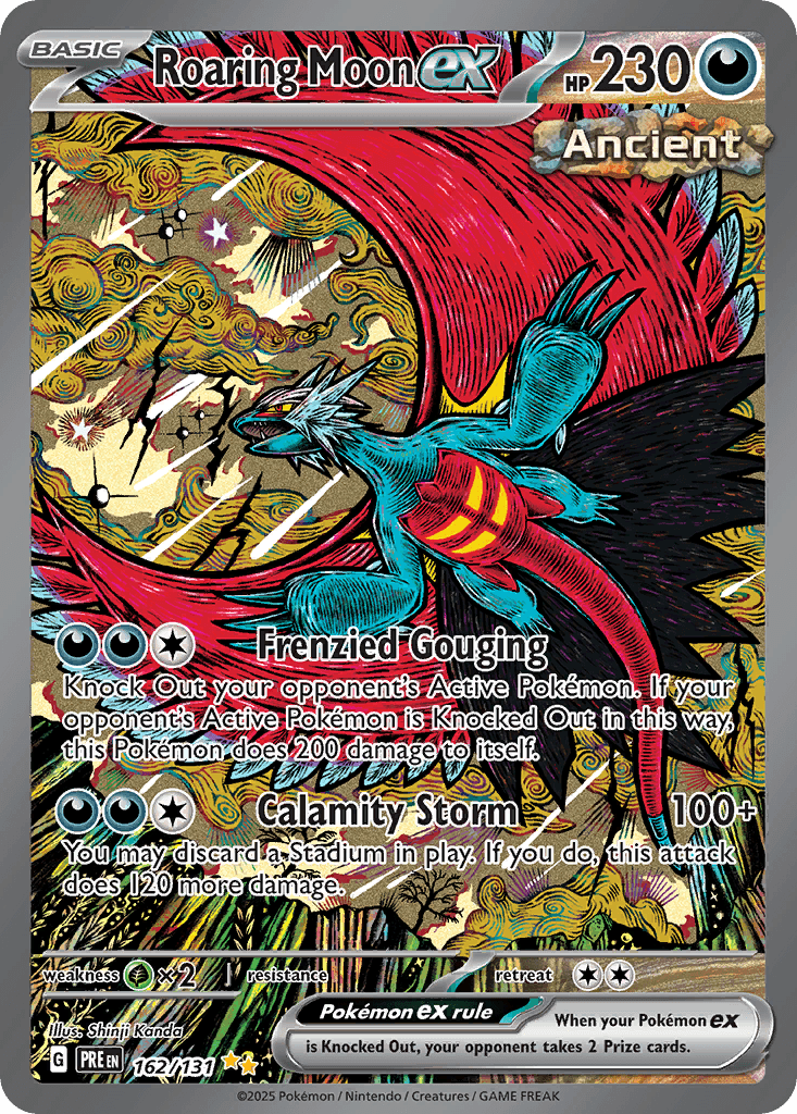 Roaring Moon ex, 162/131, Standard