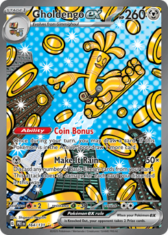 Gholdengo ex, 164/131, Standard