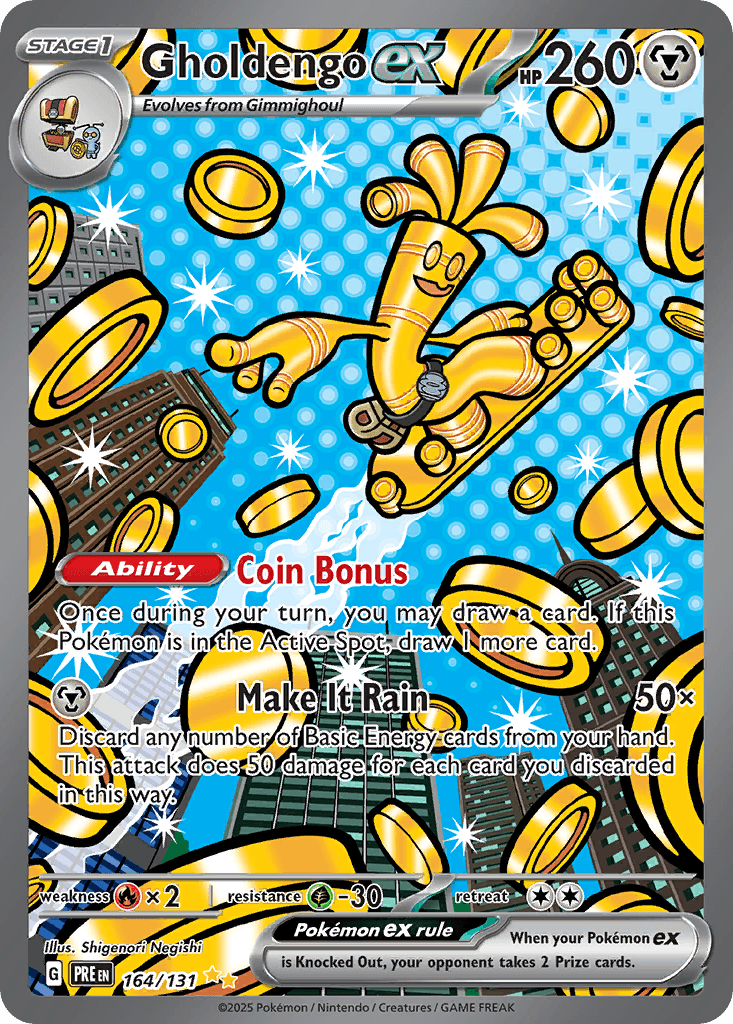 Gholdengo ex, 164/131, Standard