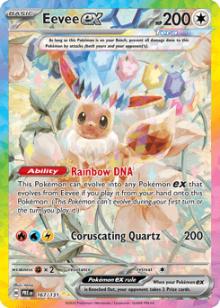 Eevee ex, 167/131, Standard