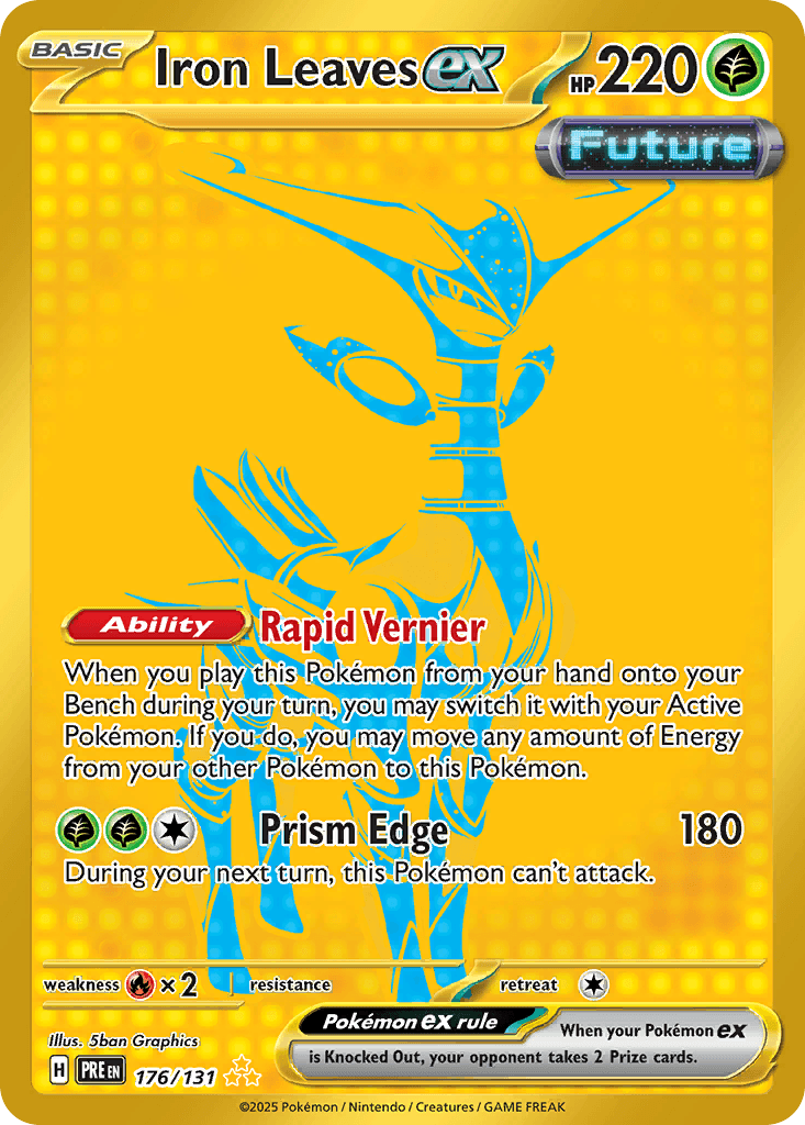 Iron Leaves ex, 176/131, Standard