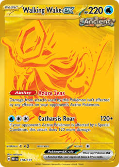 Walking Wake ex, 178/131, Standard