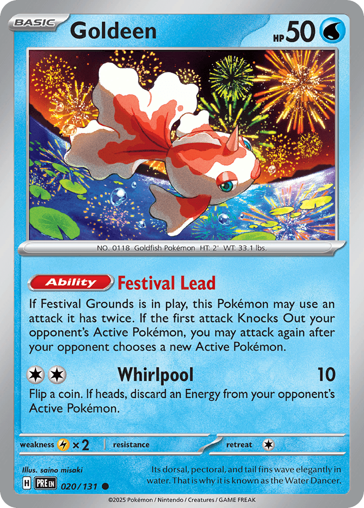 Goldeen, 20/131, Standard