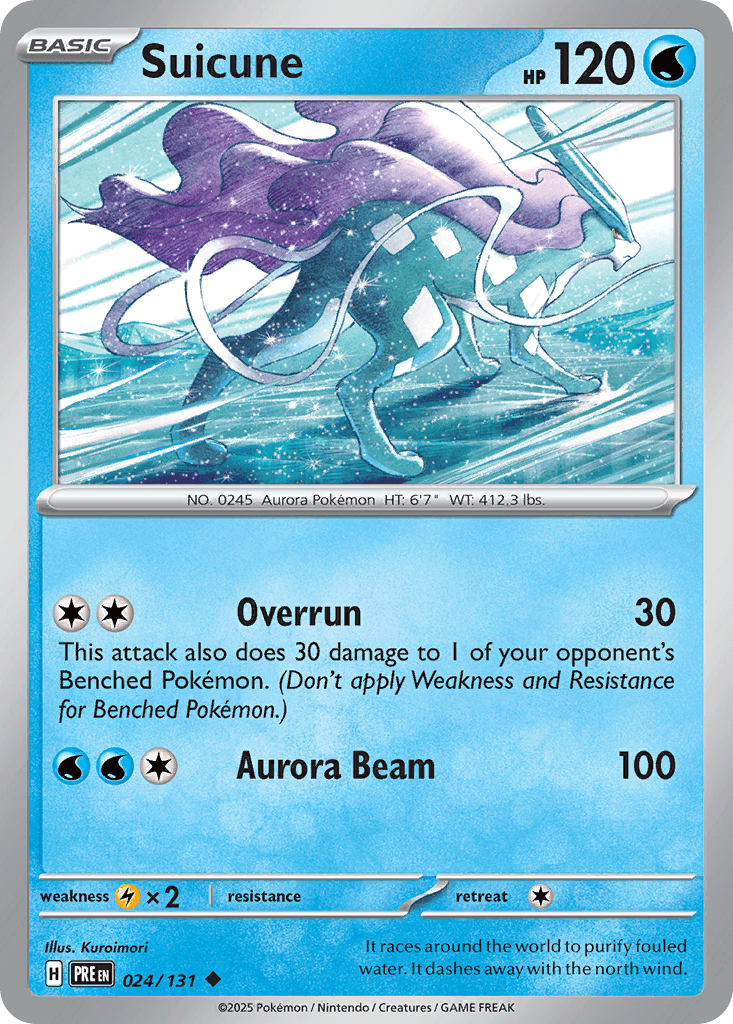 Suicune, 24/131, Standard