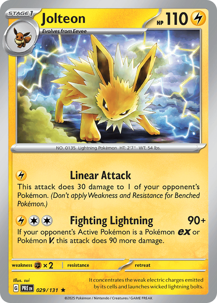Jolteon, 29/131, Standard