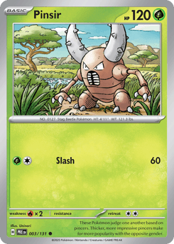 Pinsir, 3/131, Standard