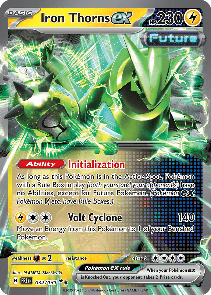 Iron Thorns ex, 32/131, Standard