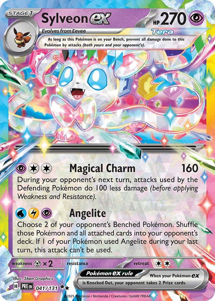 Sylveon ex, 41/131, Standard