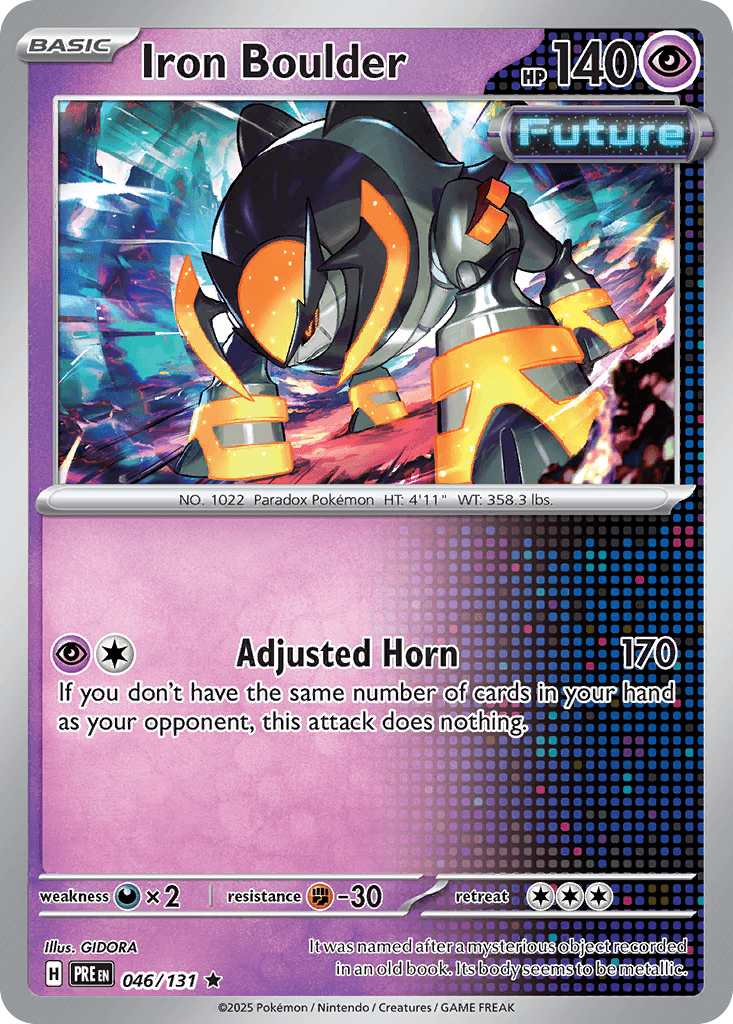 Iron Boulder, 46/131, Standard