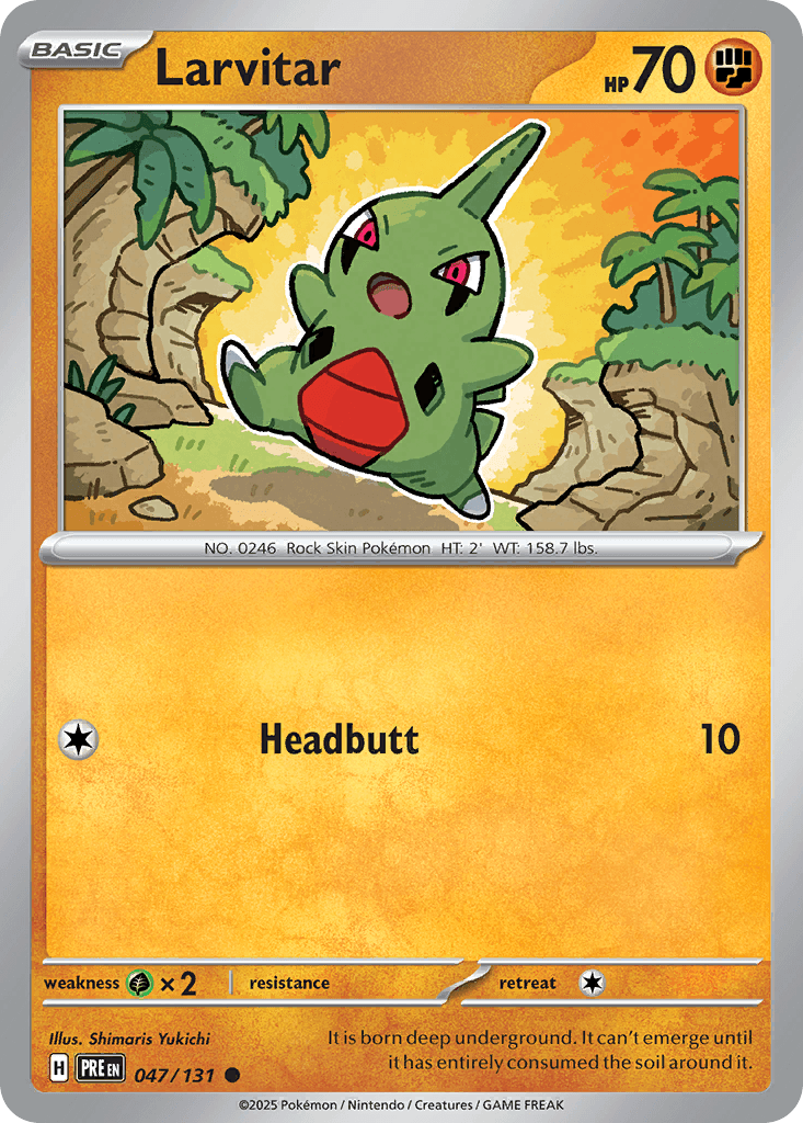 Larvitar, 47/131, Standard