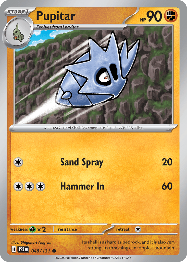 Pupitar, 48/131, Standard
