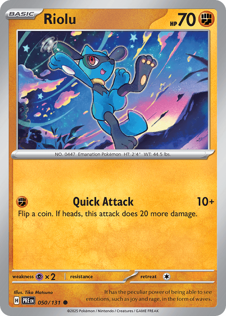 Riolu, 50/131, Standard