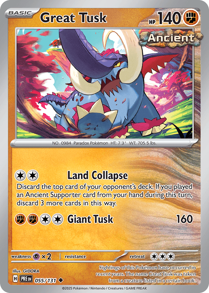 Great Tusk, 55/131, Standard