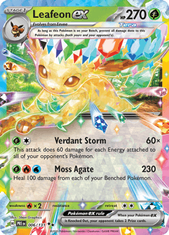 Leafeon ex, 6/131, Standard
