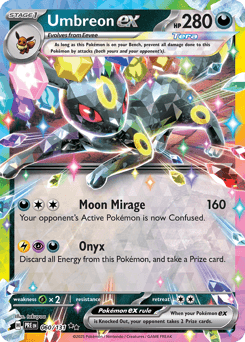 Umbreon ex, 60/131, Standard
