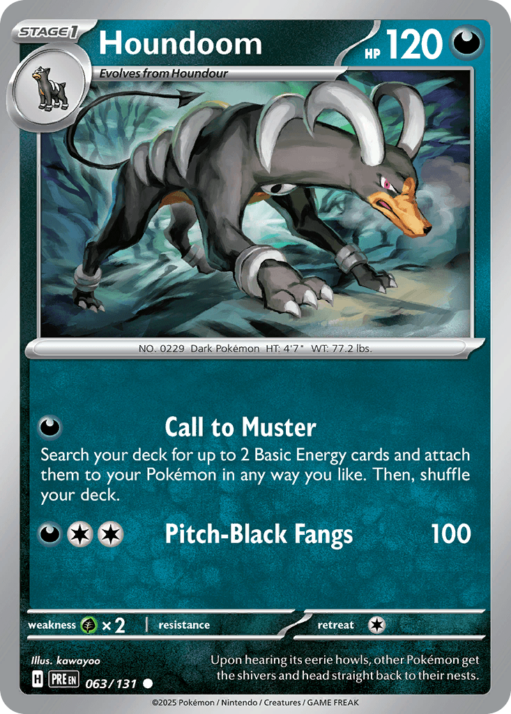 Houndoom, 63/131, Standard
