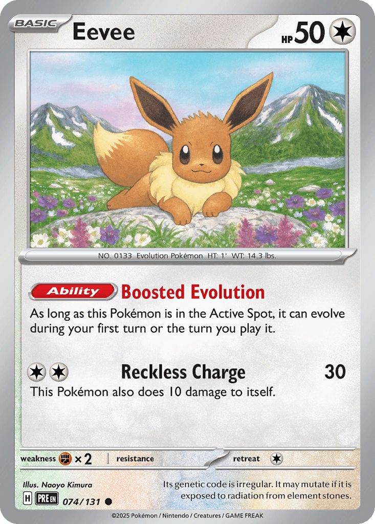 Eevee, 74/131, Standard