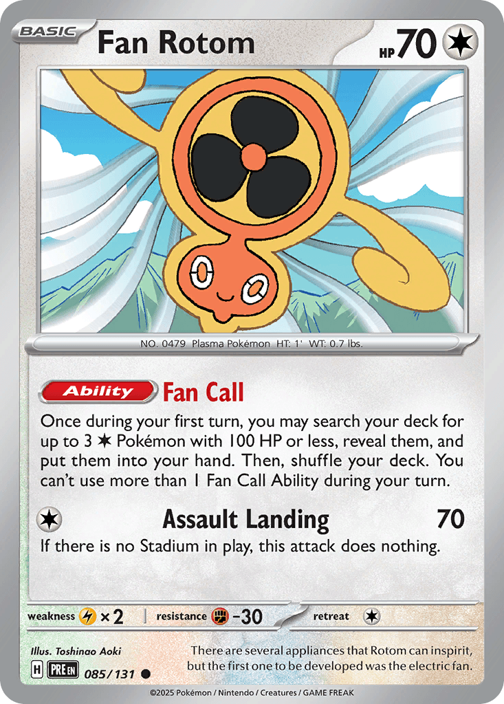 Fan Rotom, 85/131, Standard