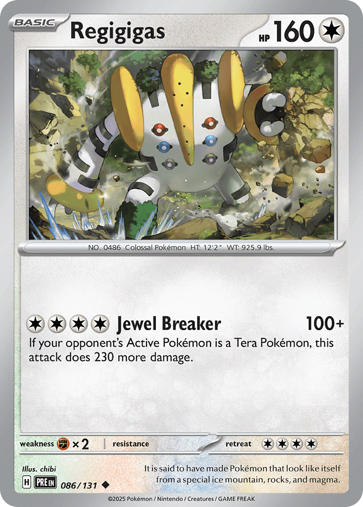 Regigigas, 86/131, Standard