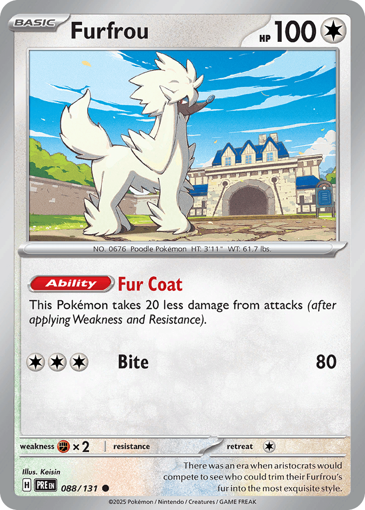 Furfrou, 88/131, Standard