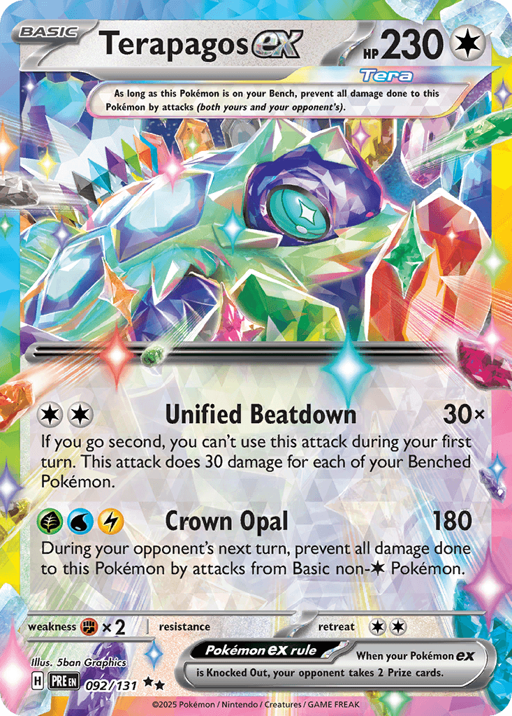 Terapagos ex, 92/131, Standard