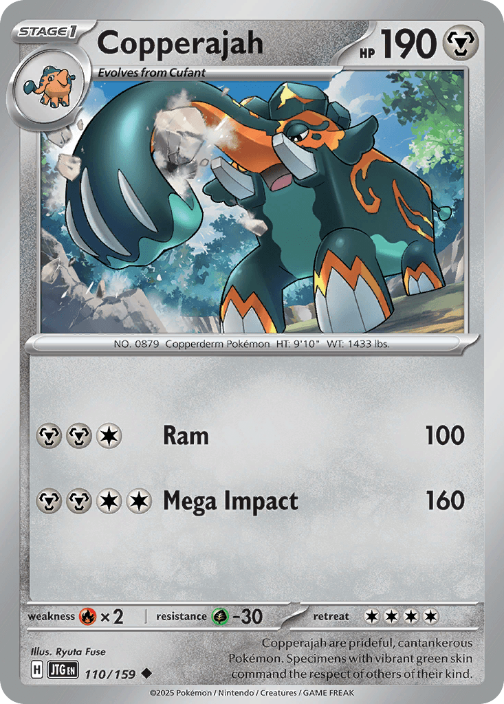 Copperajah, 110/159, Standard