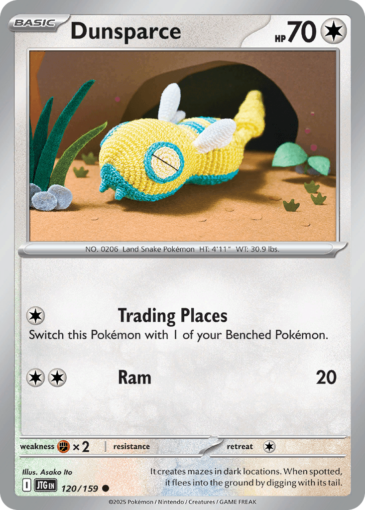 Dunsparce, 120/159, Standard