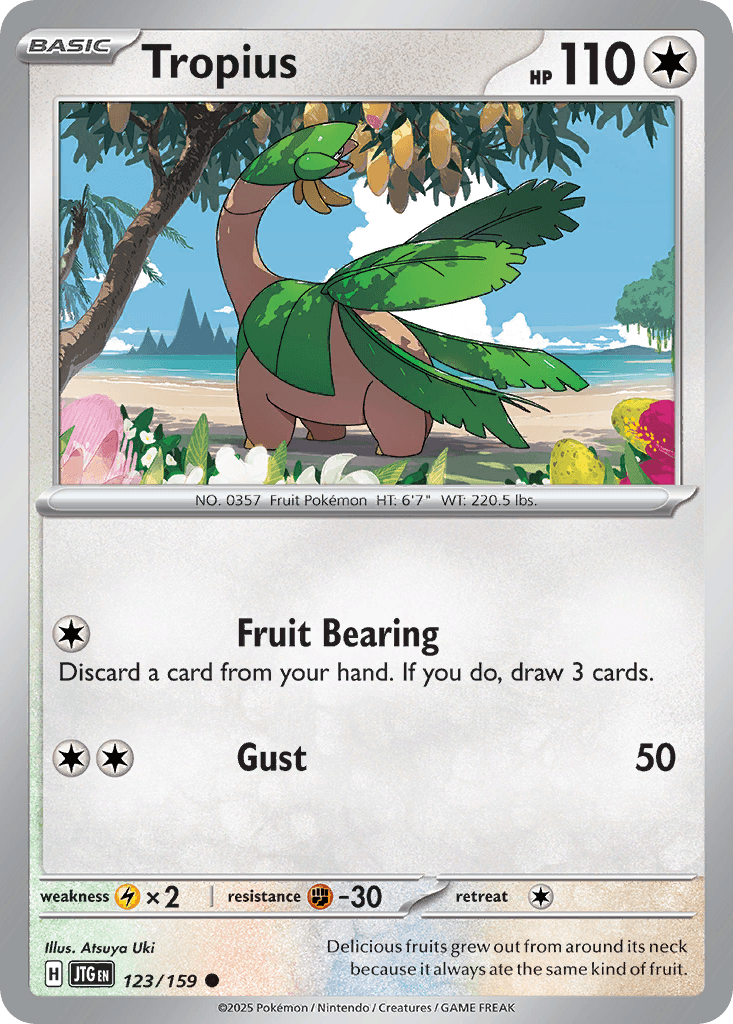 Tropius, 123/159, Standard