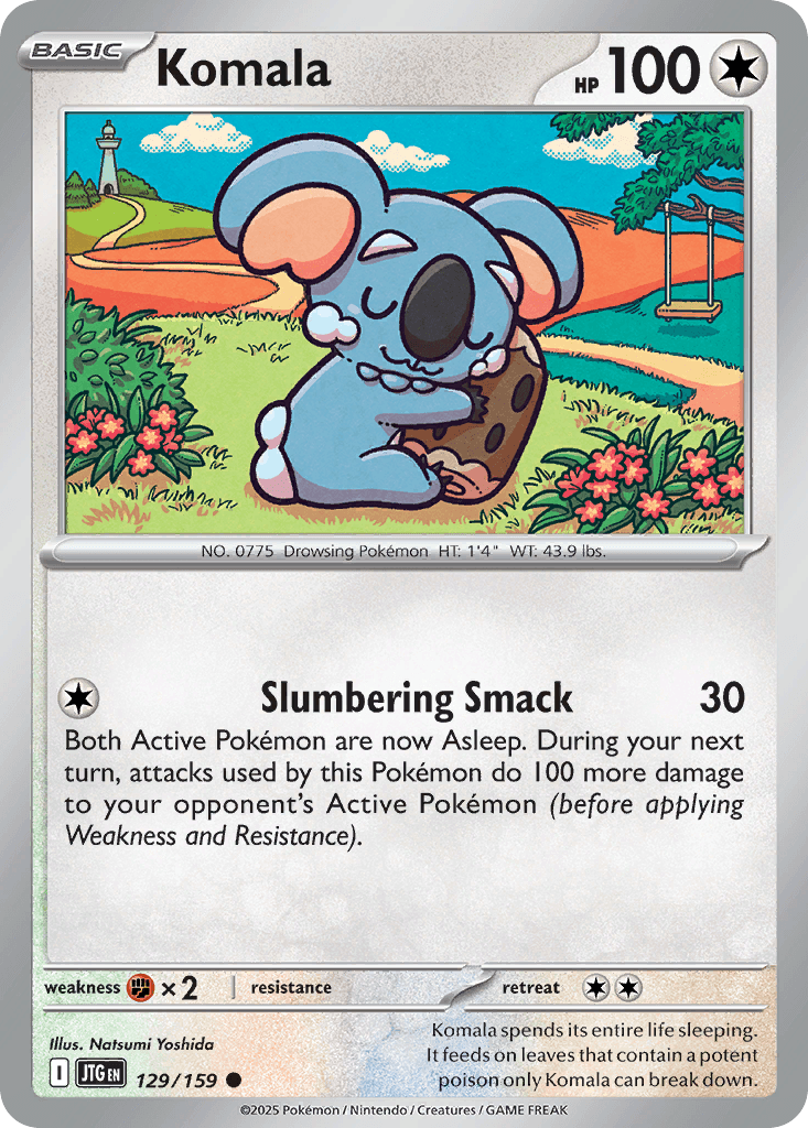 Komala, 129/159, Standard