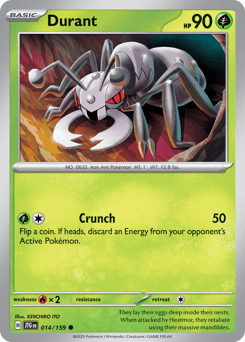 Durant, 14/159, Standard