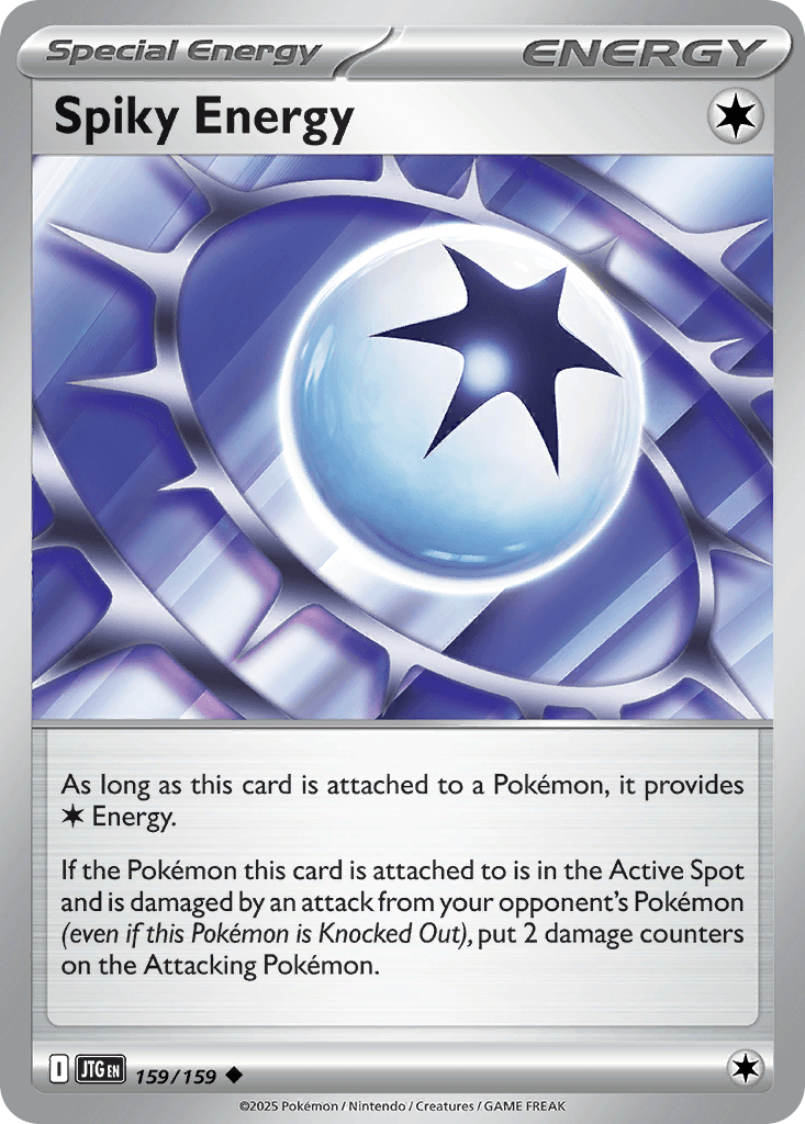 Spiky Energy, 159/159, Standard
