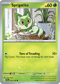 Sprigatito, 16/159, Standard