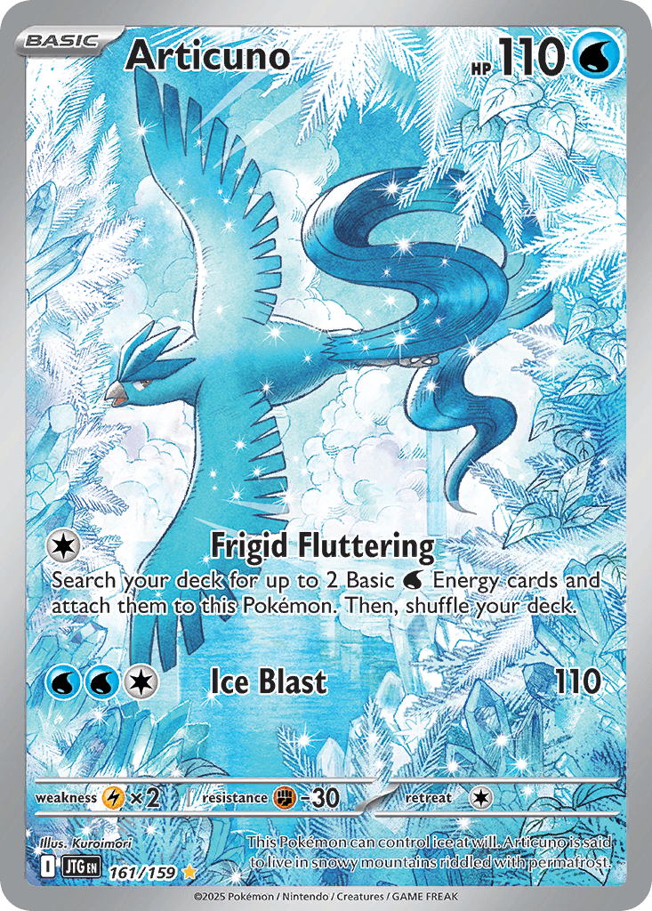 Articuno, 161/159, Standard