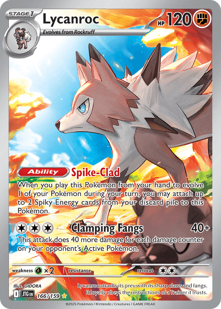 Lycanroc, 166/159, Standard