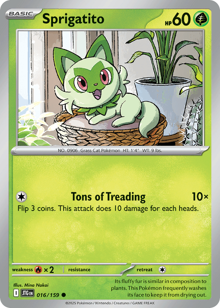 Sprigatito, 16/159, Standard