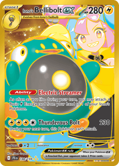 Iono's Bellibolt ex, 188/159, Standard