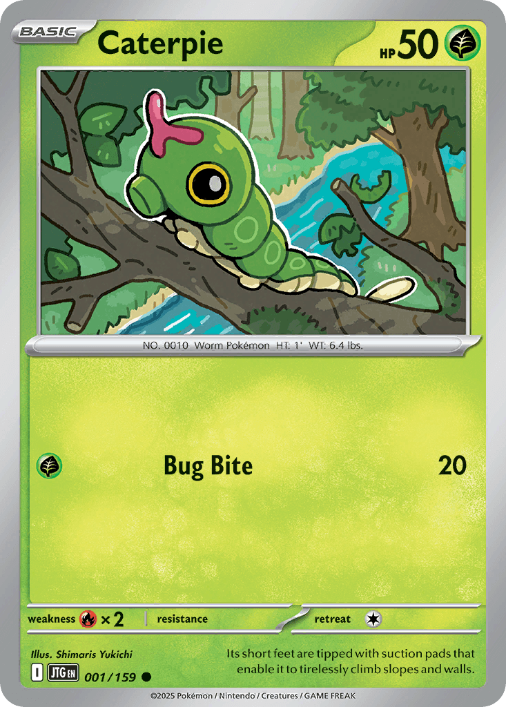 Caterpie, 1/159, Standard