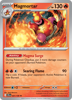 Magmortar, 21/159, Standard