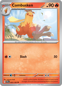 Combusken, 23/159, Standard