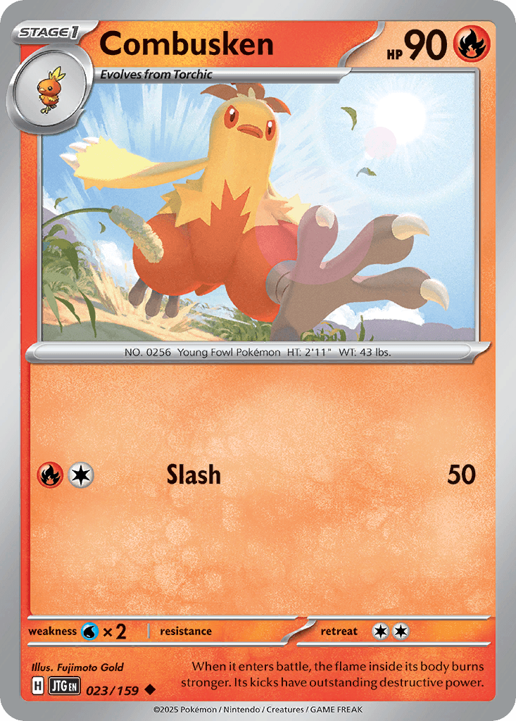 Combusken, 23/159, Standard