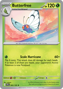 Butterfree, 3/159, Standard