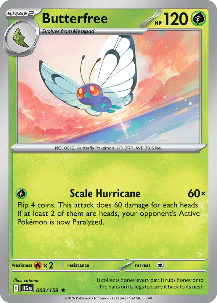 Butterfree, 3/159, Standard