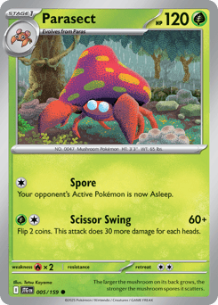 Parasect, 5/159, Standard