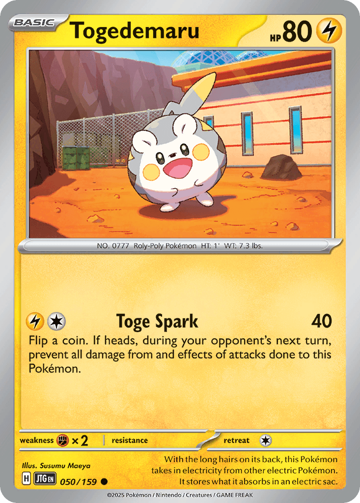 Togedemaru, 50/159, Standard