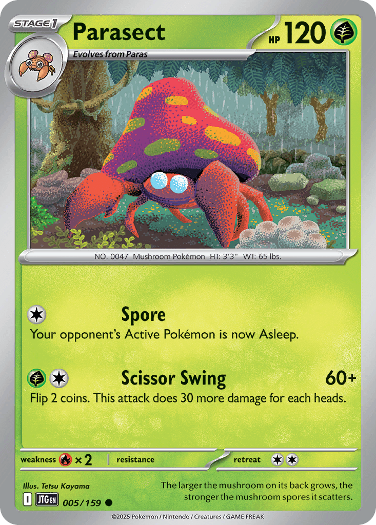 Parasect, 5/159, Standard