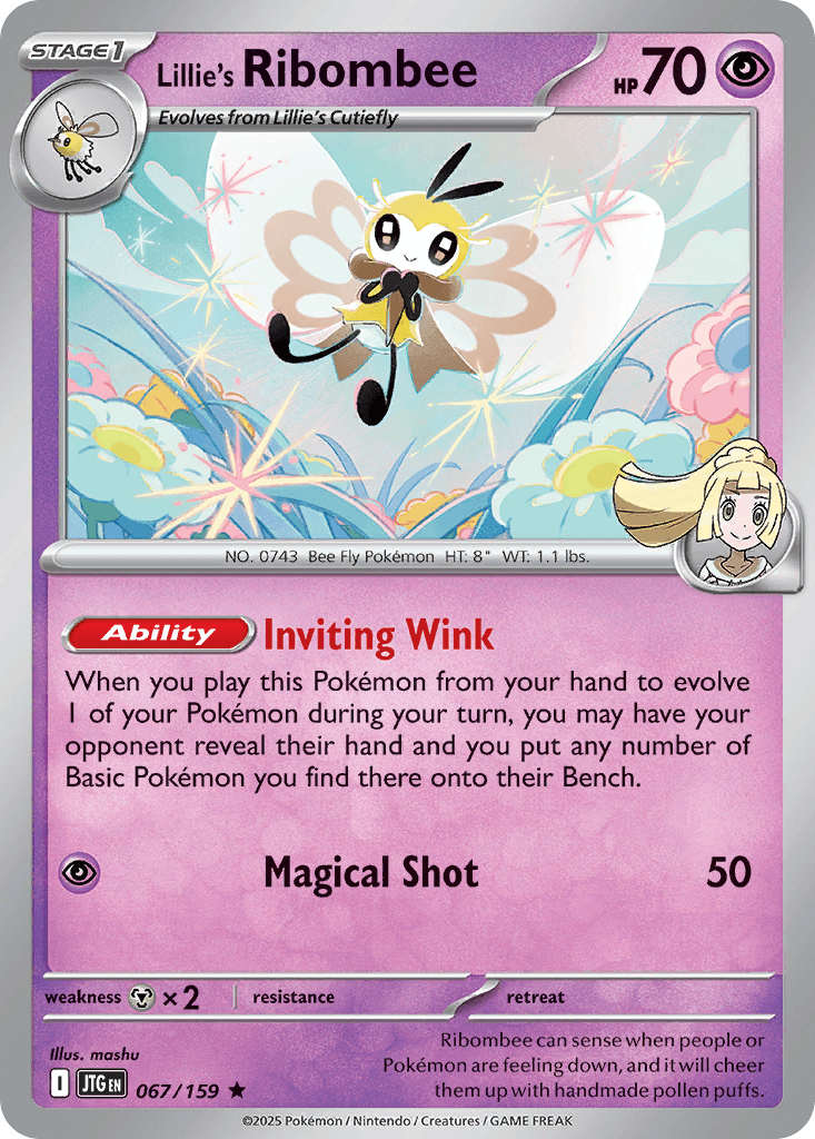 Lillie's Ribombee, 67/159, Standard